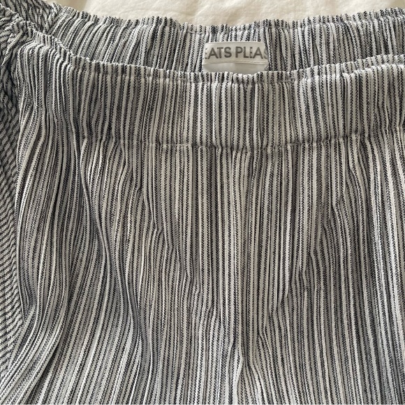 ISSEY MIYAKE PLEATS PLEASE PLISSE STRIPED PANT - Picture 10 of 13